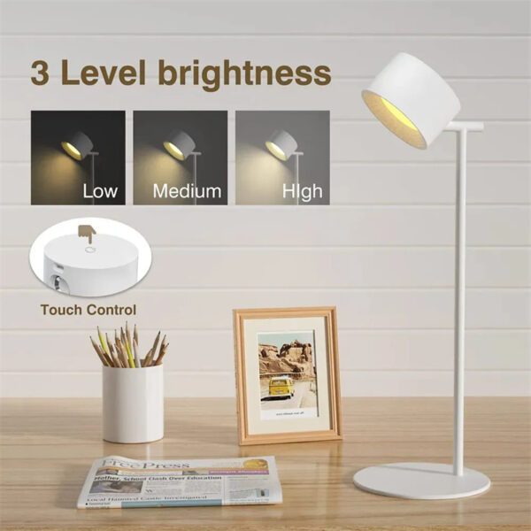 Magnetic LED Lamp & Sconce - Touch-Control - Image 6