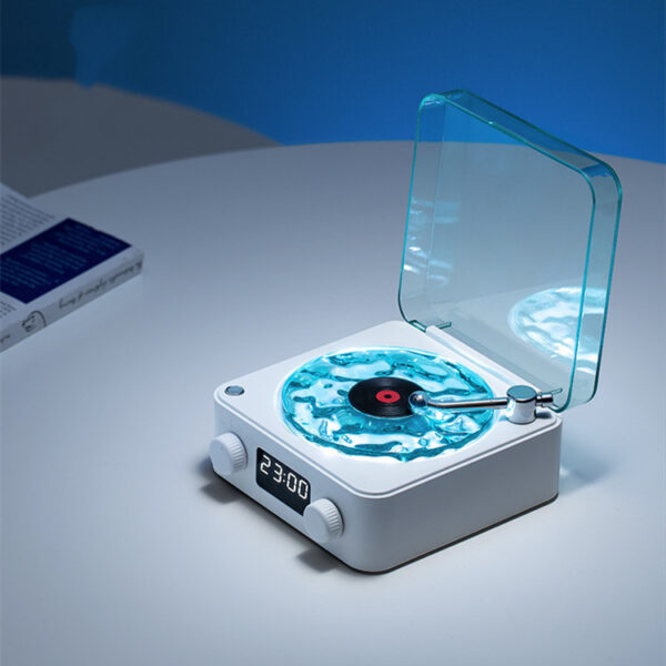 Retro Bluetooth Turntable Speaker - Image 7