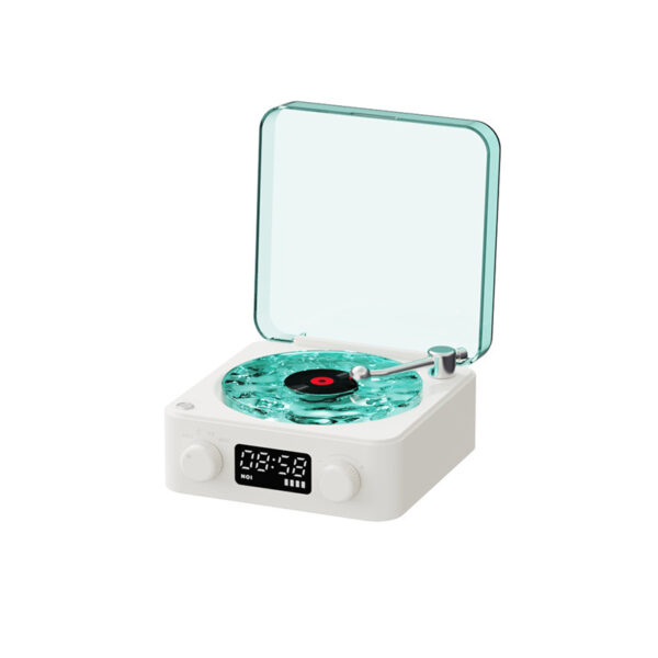 Retro Bluetooth Turntable Speaker - Image 9