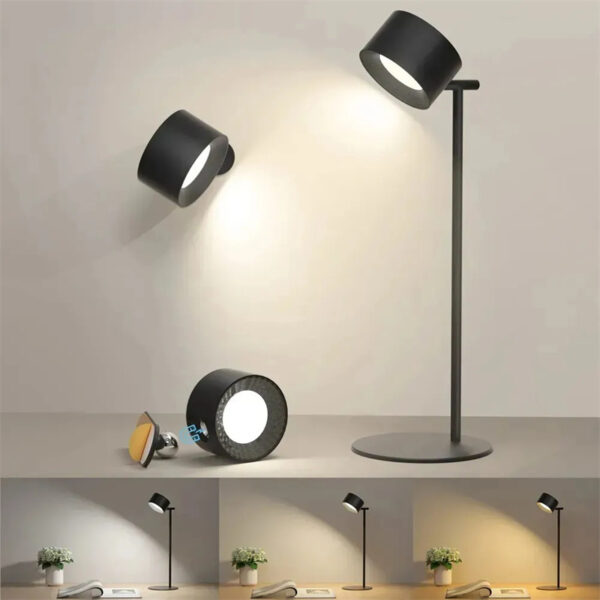 Magnetic LED Lamp & Sconce - Touch-Control