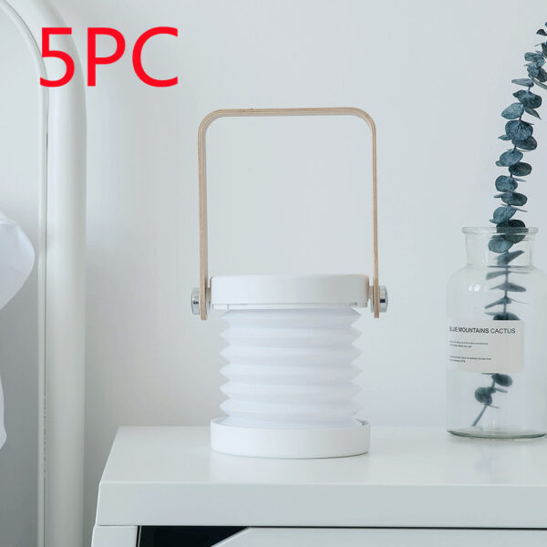 Foldable Touch Dimmable LED Night Light Lantern - Portable USB Rechargeable - Image 5