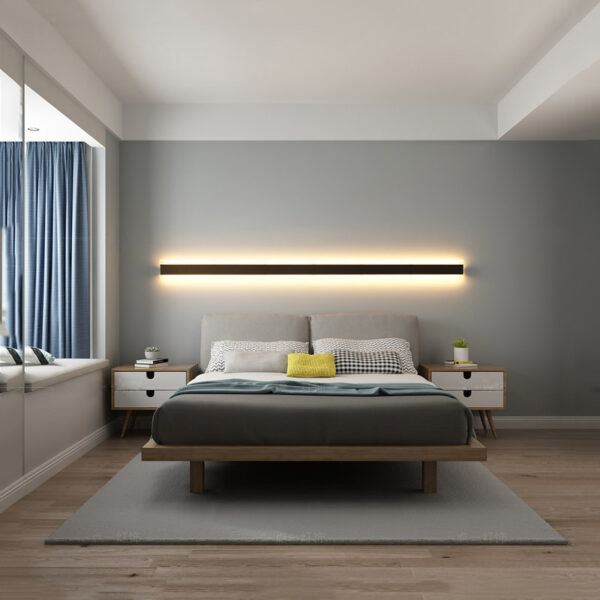 Elegant Minimalist LED Wall Lamp - Sleek Long Design