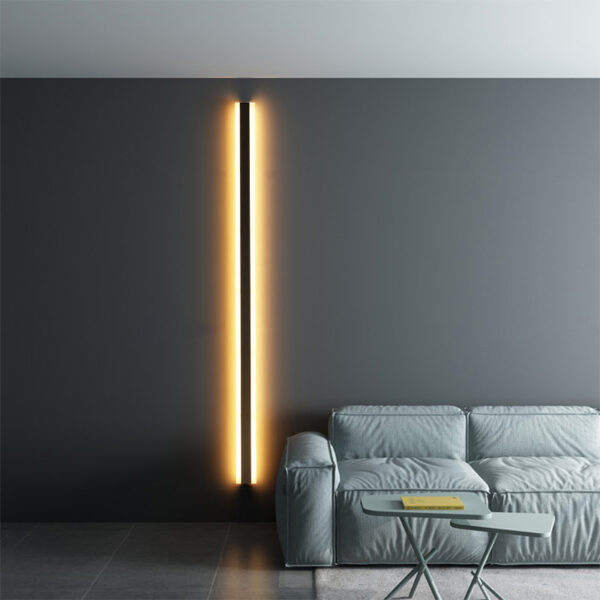 Elegant Minimalist LED Wall Lamp - Sleek Long Design - Image 3