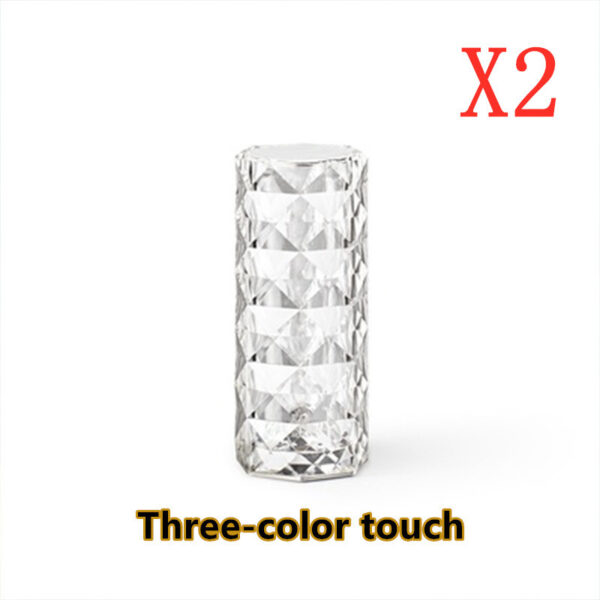 Radiant Rose Crystal Touch Lamp - Image 5